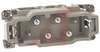 Insert; 830 V; 80 A; Male; 6 PE; Silver; Machine Contact Insert Style - 70104728 - Allied Electronics, Inc.