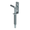 Removable Spring Hinge, Concealed Assembly, Steel, Blue Zinc -- F6-DSHI-4B - Image