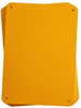 Brady B-555 Aluminum Rectangle Yellow Sign Blank - 10.375 in Width x 7.625 in Height - 13633 - 754476-13633 - R. S. Hughes Company, Inc.