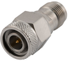 Precision TNC Male (Plug) to TNC Female (Jack) Adapter, Passivated Stainless Steel Body, 1.15 VSWR - FMAD1239 - Fairview Microwave Inc.