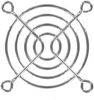 60mm Wire Form Fan Guard, 304 Stainless Steel - 08147-SS - Qualtek Electronics Corp.