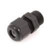 Sealcon CD07AR-BK Liquid Tight Nylon Strain Relief Dome Nut, 1/4