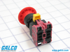 IDEC Pushbutton Non-Illuminated - HW1B-V4F02-R-EMO-2 - Galco Industrial Electronics