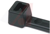 Cable Tie; Nylon 6/6; Black; 4 in.; 0.10 in.; 3/4 in. (Max.); UL Recognized - 70162714 - Allied Electronics, Inc.