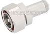 Low PIM N Female (Jack) to 7/16 DIN Male (Plug) Adapter, High Temp - FMAD1035 - Fairview Microwave Inc.
