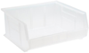 Ultra Stack & Hang Bin, Clear, 75Lb; Bin Colour Quantum Storage - 42AC6018 - Newark, An Avnet Company