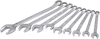 9 Pieces 12 Point Metric Mirror Chrome Wrench Set - MC209 - Gray Tools Canada Inc.