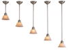 W30-84 1 Light Mini Pendant Shown with Optional Glass - W30-84 - Minka Group