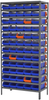 Shelving, Steel Shelving Kit, 60 Bins/Orange - AS187936468B - Akro-Mils, Inc.