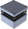 Enclosure, Heavy Duty, Diecast, Ip66, Multipurpose, 90 Mm, 160 Mm, 160 Mm, Aluminium, Grey Rohs Compliant Deltron Enclosures - 46Y2743 - Newark, An Avnet Company