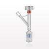 Hemostasis Valve Y Connector, Male Luer Lock, Female Luer Lock Sideport -- 80455 - Image