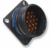 AMPHENOL D38999/20ZE8BN CIRCULAR CONNECTOR, RCPT, 17-8, PANEL -- 61-D38999/20ZE8BN - Image