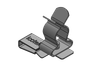 EMC Shield Clamps for 10 × 3 mm Bus Bar, Pluggable- with or without Integrated Strain Relief - 36786.4 - icotek Corp