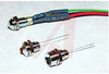 INDICATOR, LED PANEL MOUNT, 6MM MOUNTING HOLE, 6V, RED/GREEN - 70081871 - Allied Electronics, Inc.