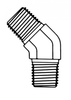 Pipe Elbow 45&deg; - FG5501-24-24 - Tompkins Industries, Inc.