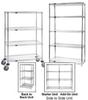 CHROME WIRE SHELVING -- HWR74-1872C - Image