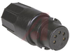 Connector; #20; Solder Cup; 5; Socket; Gold over Nickel; 0.365 in.; 600 V - 70025473 - Allied Electronics, Inc.