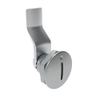 Quarter-Turn Cam Latch, Slotted Recess, 24mm  Grip, Not Sealed, Zinc Alloy, Chrome Plated, Bright - E5-1-001-130 - Southco