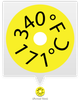 SL340F 171C TEMPERATURE SENSOR LABEL - SL340F - Telatemp Corporation