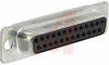 connector,d-sub,fixed machined contacts,solder cup,25 socket contact receptacle - 70144900 - Allied Electronics, Inc.