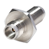 RF Adapter Straight 1.85mm Female to 1.85mm Female DC - 67GHz Bulkhead 50Ω - 185B-185B+ - Mini-Circuits