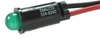 Panel Mount Indicator, Led, 6.35Mm, Green, 5V; Led Color Dialight - 30K2957 - Newark, An Avnet Company