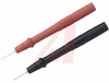 Test Probe Set, Polypropylene, 0.47 inches, Set includes one red and one balck - 70197126 - Allied Electronics, Inc.