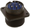 Circular Connector, Receptacle, 8 Position, Panel; Product Range Amphenol Industrial - 07C0975 - Newark, An Avnet Company