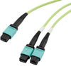 Fibre Cord, Mpo Jack-Mpo Jack, Mm, 5M; Fibre Optic Connector A L-Com - 51AH7273 - Newark, An Avnet Company
