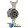 Leviton 15 Amp, 250 Volt, Single Flush Receptacle,.. -- 4560-IG - Image