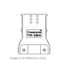 Powerpole ® Pak Black Plug Housing without Latch 2-4 Position - 1461G1-BK - Anderson Power Products