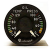 Engine Instruments / Miscellaneous IndicatorsOil Temperature / Oil Pressure -- MD162-3