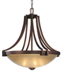 N6951-267B Five Light Bowl Pendant - N6951-267B - Minka Group