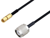 SSMC Plug to TNC Male Cable 60 Inch Length Using PE-SR405FLJ Coax - PE3C4453-60 - Pasternack