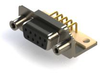 D Sub Conn, R/a Rcpt, De, 9Pos, Solder; D Sub Connector Type Edac - 31AK8956 - Newark, An Avnet Company