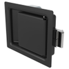 Push-to-Close Latch, Large Size, Non-Locking, 11.9mm Grip, Steel, Powder Coated, Black -- 64-10-301-90