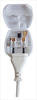 CEE7 EUROPLUG TO UK CONVERTER - PC8338 - PowerConnections