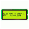 LCD, OLED Character and Numeric -- MOI-AL204B-YX3SE-ND - Image