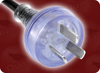 GB 15934-2008 CHINA CLEAR to IEC-60320-C13 CLEAR HOME // Power Cords // International Power Cords // China Power Cords -- 8599.098 - Image
