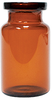 VIALS, AMBER GLASS, 5 mL, 20 mm, NON-STERILE
