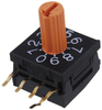 Switch, Rotary, 1Pole, 10 Position, 0.1A, 5V; No. Of Switch Positions Nkk Switches - 09X9309 - Newark, An Avnet Company
