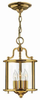 3470PB Foyer/Hall Lanterns-Glass w/Frame - 791534 - Capital Lighting, Inc.
