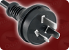 GB 15934-2008 CHINA to IEC-60320-C13 WITH SAFETY LOCK HOME // Power Cords // International Power Cords // China Power Cords -- 8590.144SL - Image