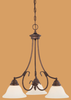 Mid. Chandeliers-Glass Down - 657389 - Capital Lighting, Inc.