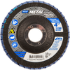 Norton Metal ZA Coarse Center Mount Fiberglass Flat Flap Disc - 66254448989 - Norton Abrasives