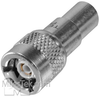 Vacuum Rated TVAC Twinaxial High Temp 78 Ohm TRS 3 Slot Crimp Plug for .129