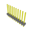 Headers, Male Pins - 612-MTSW-110-22-T-S-440-ND - DigiKey
