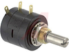 Pot;Wirewound;Rest 1 Kilohms;Panel;10 Turns;Pwr-Rtg 2W;Shaft Dia 0.25in - 70089269 - Allied Electronics, Inc.