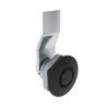 Quarter-Turn Cam Latch, Bellcore 216, 8mm  Grip, Sealed, Zinc Alloy, Powder Coat, Black - E5-1-135-051 - Southco