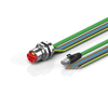 ZK7314-AV00-Axxx | B23, ENP cable, PUR, 5 G 4.0 mm² + (1 x 4 x AWG22), drag-chain suitable, key 1 (2 x 24 V DC + PE) -  - Beckhoff Automation LLC